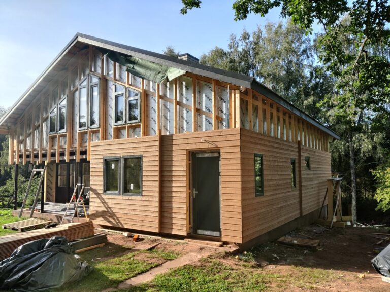 Fassaadi soojustamine koos voodrilaua paigaldusega